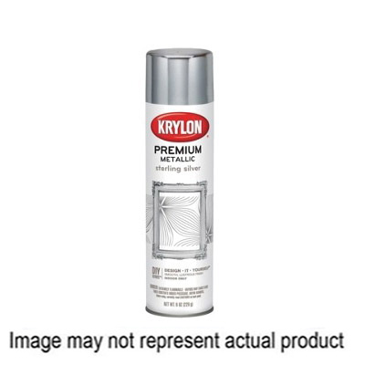 Krylon K01000A Metallic Spray Paint, High-Gloss, Gold, 8 oz