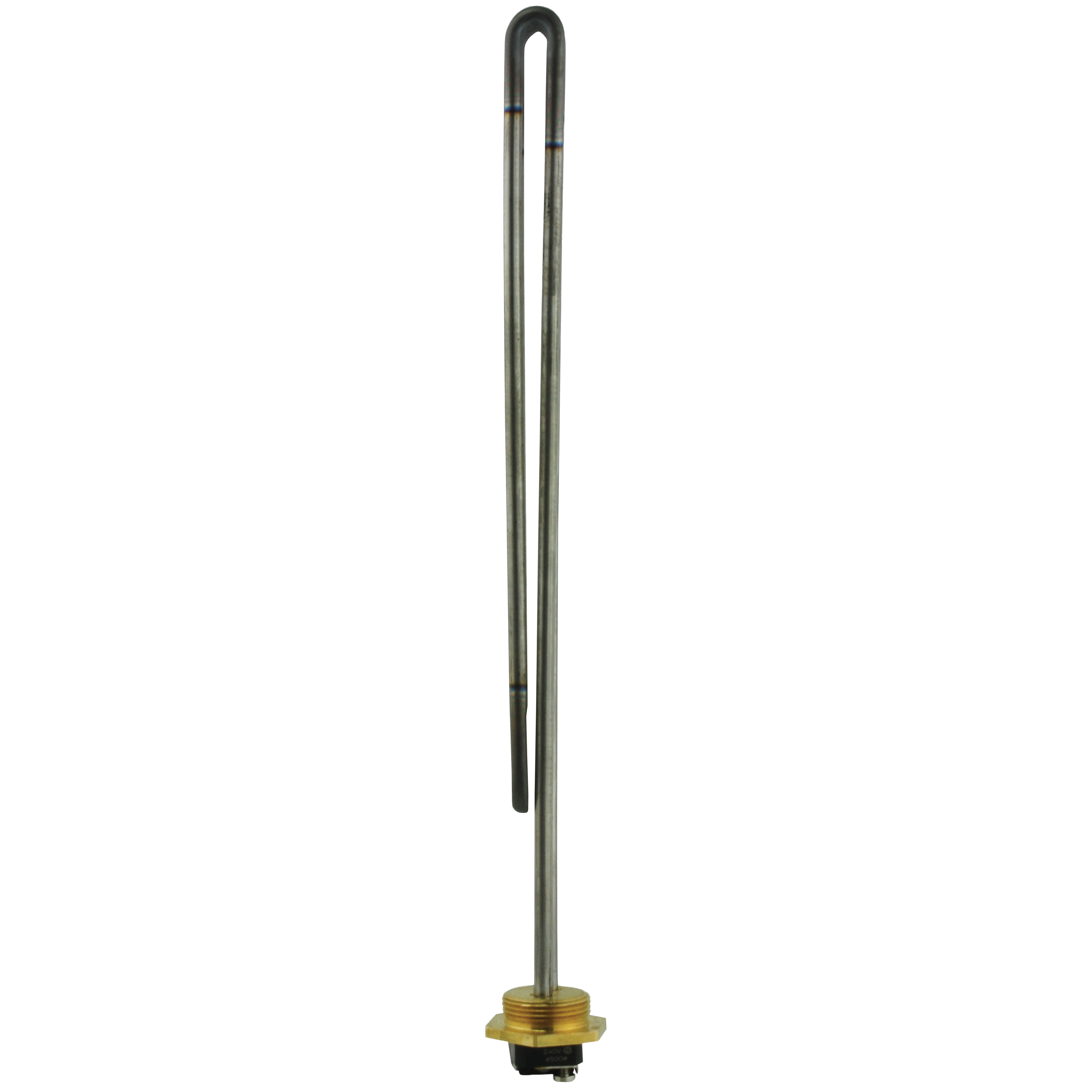 Non-Resistored Lower Element, Rheem, 240 V, 4500 W, 1-1/2 in Connection, Titanium - 2