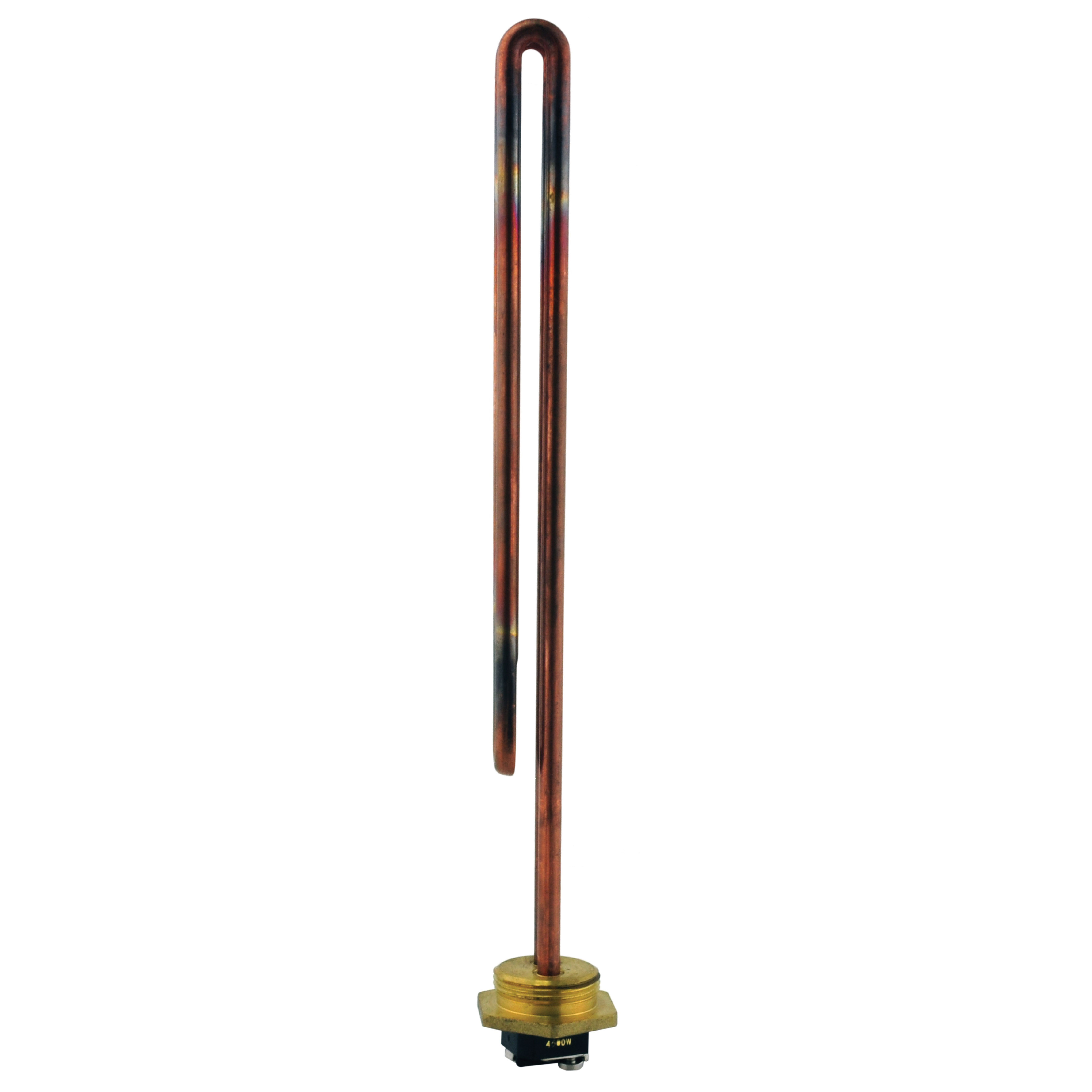 Non-Resistored Lower Element, Rheem, 240 V, 4500 W, 1-1/2 in Connection, Copper - 2