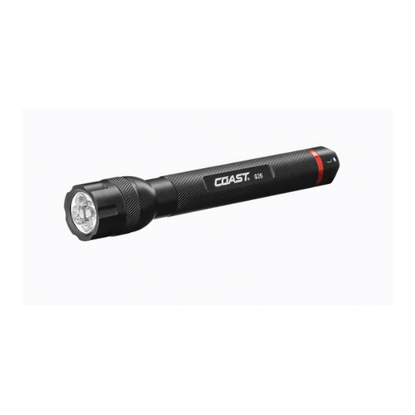 LED Flashlight, Coast, Penlight G26 Black, (2) AA Battery, 350 Lumens - 2