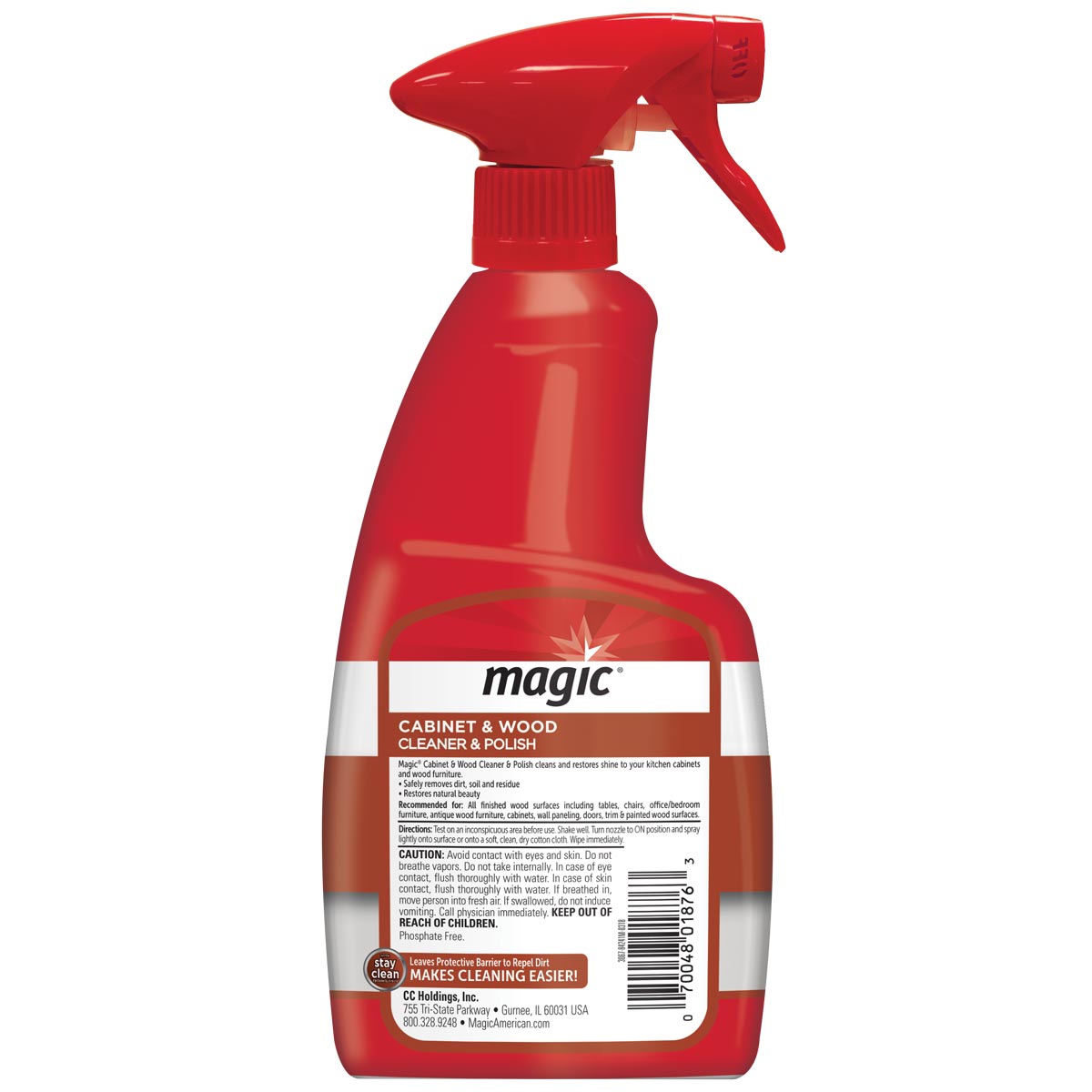 Cabinet and Wood Cleaner & Polish, Magic, 14 fl-oz Bottle - 2