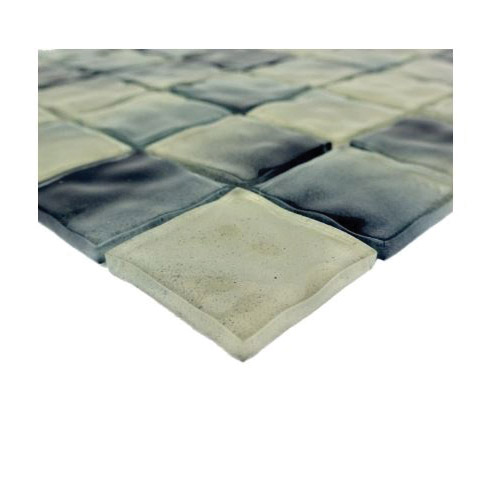 Watermarks Mosaic Tile, Gbm, Glass, Square Straight, 10.78 in L, 10.78 in W - 2