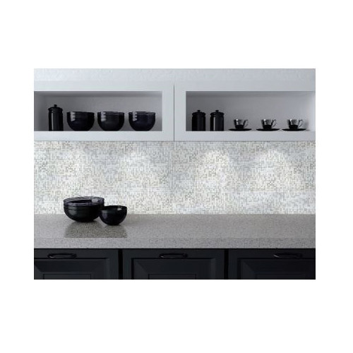 Galaxy Mosaic Tile, Gbm, Glass, Square Straight, 11-7/10 in L, 11-7/10 in W - 2