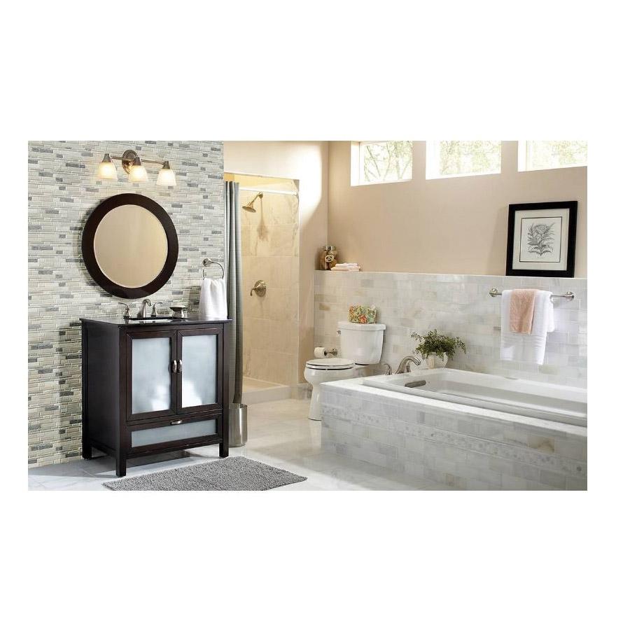 Everest Mosaic Tile, Msi, Glass, Linear, 12 in L, 12 in W - 3