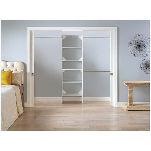 Tower Starter Kit, Closetmaid, 5-Shelf, Wood - 2