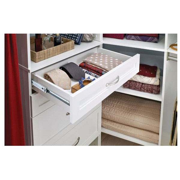 Drawer, Closetmaid, Wood, Pure White 25in W, 5in D - 2