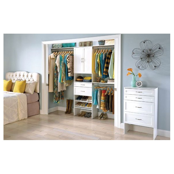 Drawer, Closetmaid, Wood, Pure White 25in W, 5in D - 3