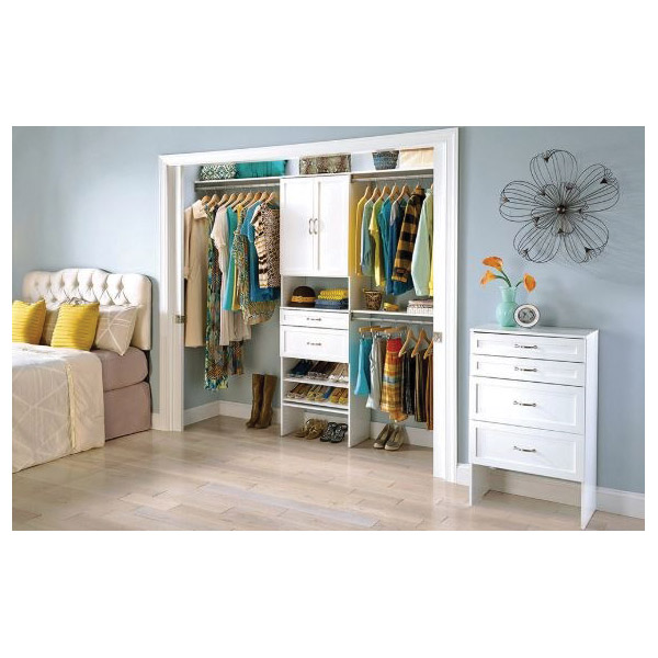 Top Shelf, Closetmaid, 13.8 in L, 47.7 in W, Wood - 3