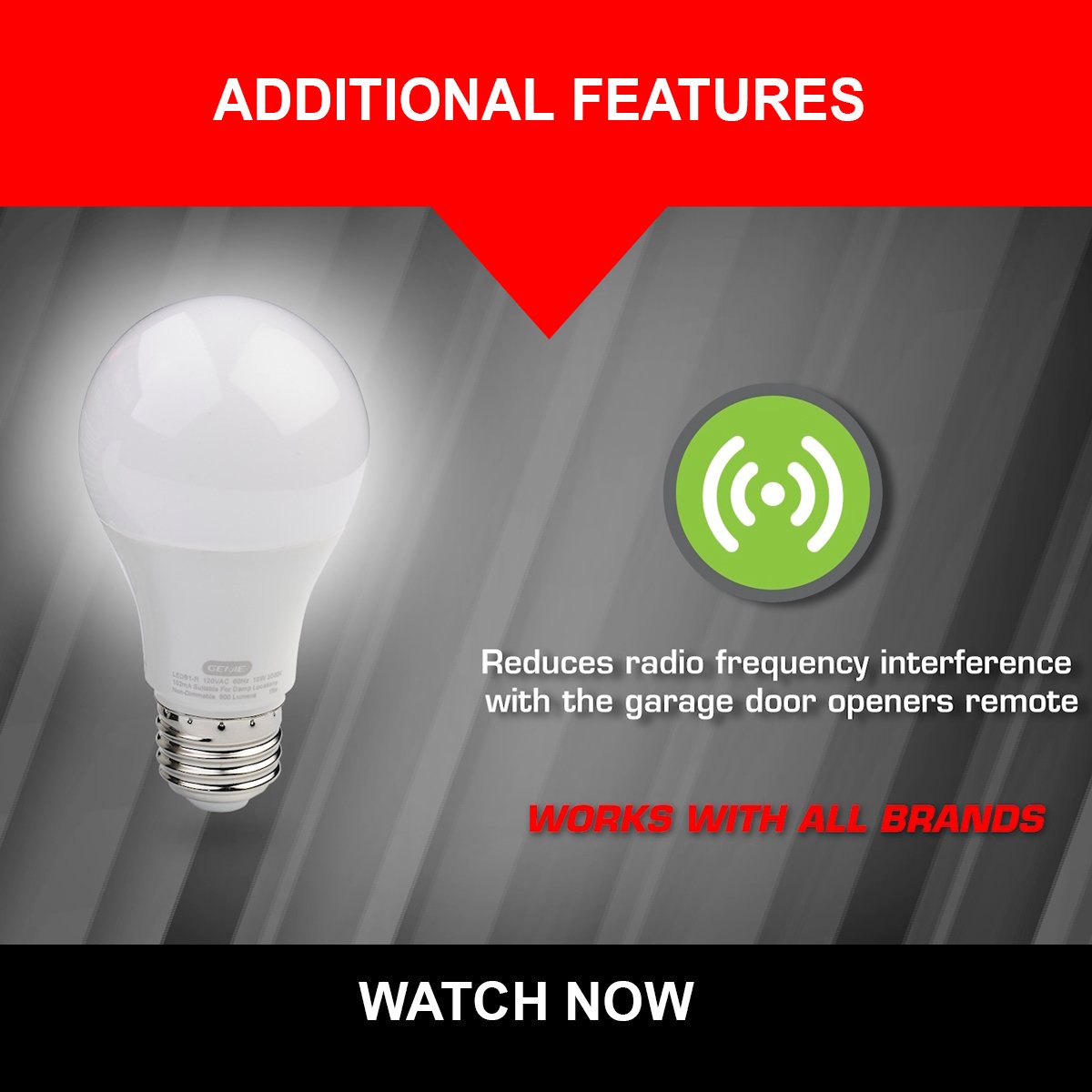 LED Bulb, Genie, 3000 K - 4