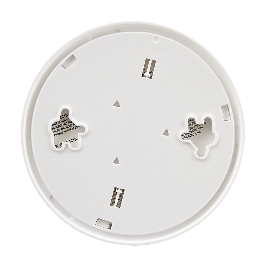 First Alert 1039855 Smoke Alarm, 9 V, Ionization Sensor, 85 dB, Alarm: Audible, White - 5