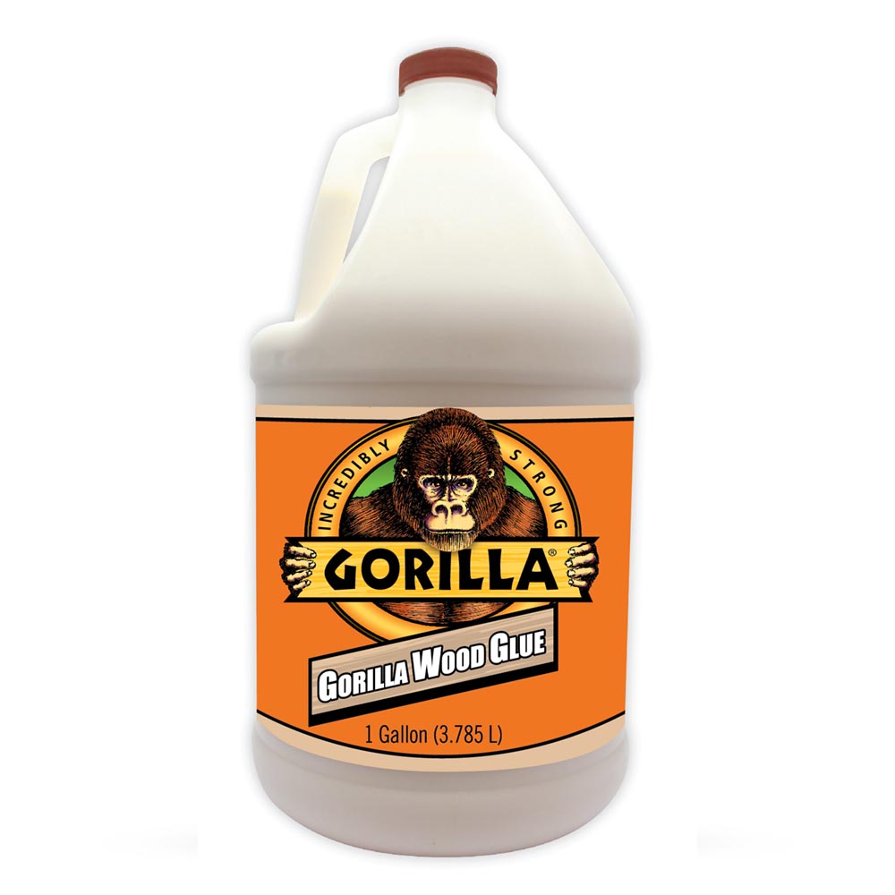 Gorilla 6231501 Glue, Light Tan/Milky, 1 gal, Bottle