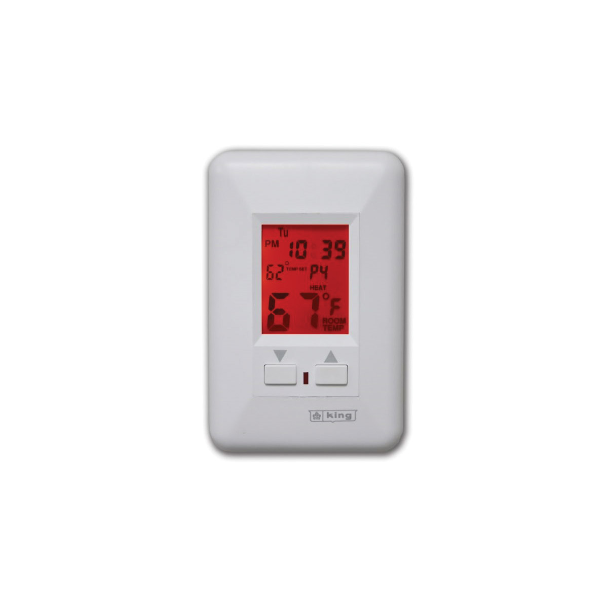 Electronic Thermostat, King, 208/240 V, LED Display - 2