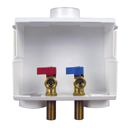 Dual Drain Ball Valve, Water-Tite, 1/2 in Connection, Sweat, Brass Body - 2