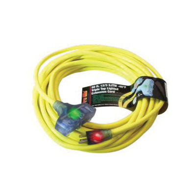 Pro Glo D17223050 Extension Cord, 12/3 AWG Cable, 50 ft L...