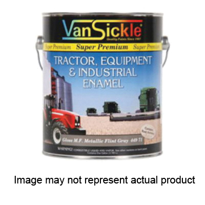 Van Sickle Paint Tractor Enamel, Spray, Black Gloss, 12 oz