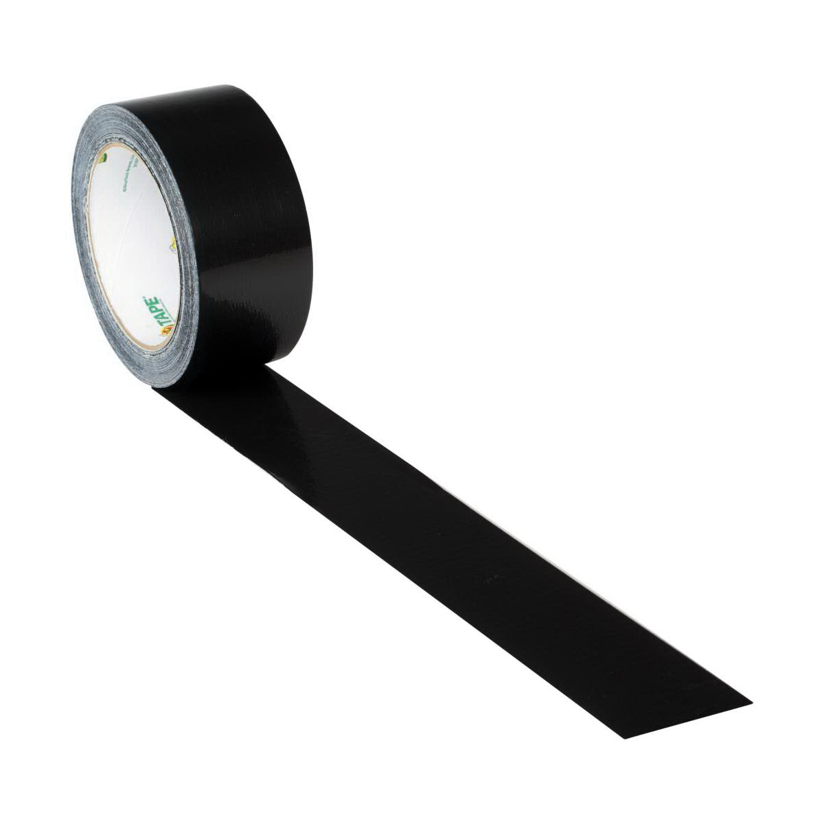 Duck 392875 Duct Tape, 20 yd L, 1.88 in W, Vinyl Backing, Black