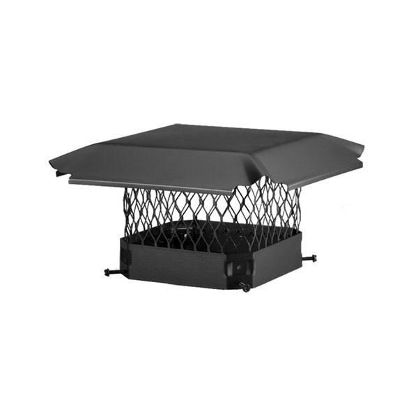 HY-C CBO99 Chimney Cap, Steel, Black, Galvanized