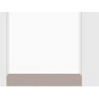 ALEXANDRIA Moulding 90432-9U096 Round Edge Casing, 8 ft L, 5/8 in W, MDF, Primed