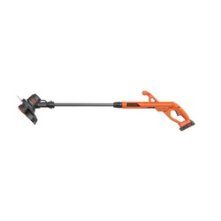 Black+Decker LST201 String Trimmer and Edger, Battery Included, 1.5 Ah, 20 V, Lithium-Ion, 0.065 in Dia Line
