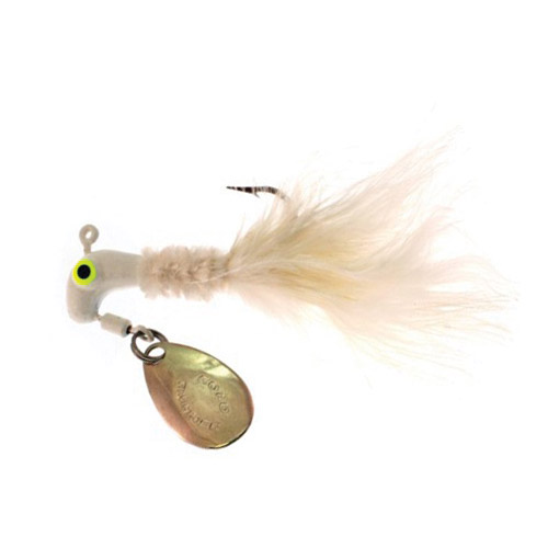 Road Runner by Blakemore Original Marabou Series 1002-001 Jig, Bluegill, Crappie, White Bait