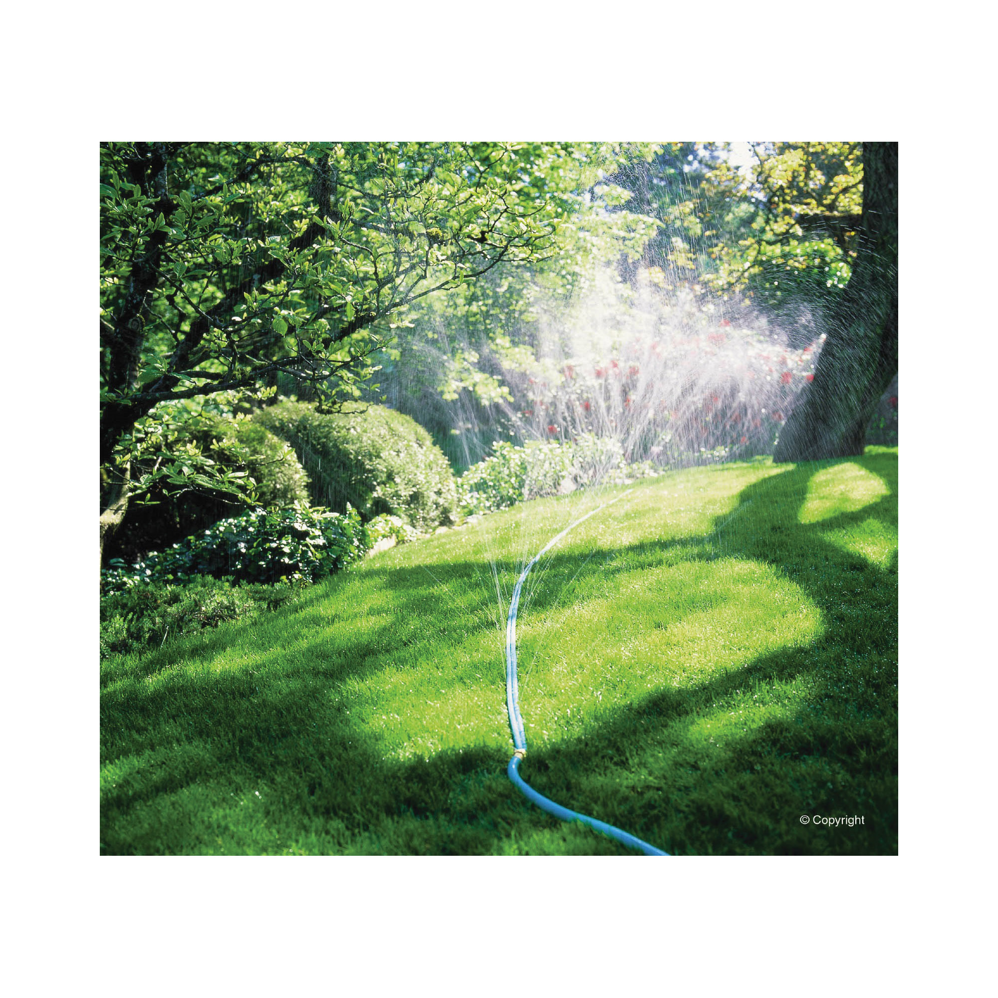 Sprinkler Hose, A.M. Andrews, 30 ft L, Hose, Green - 2