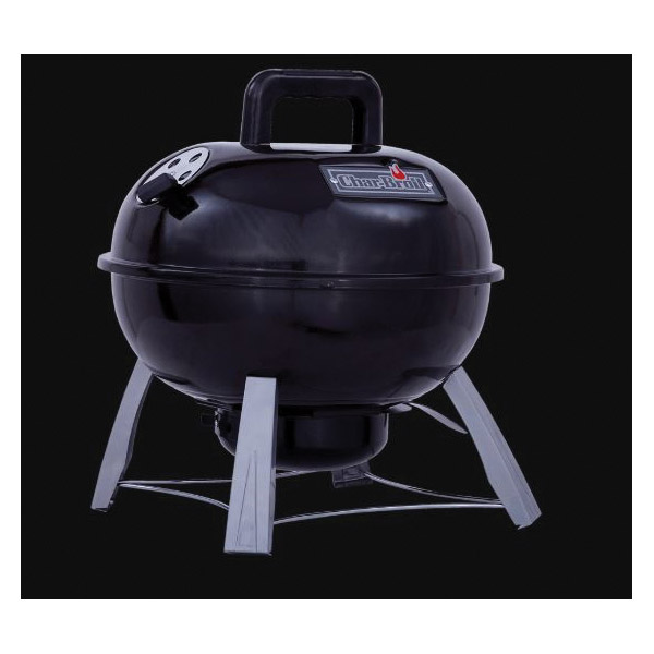 Portable Kettle, Char-Broil, Charcoal, Black - 3