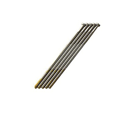 Grip-Rite GRDA17GL Series Finish Nail, Adhesive Collation, 1-1/2 in L, 15 ga Gauge, Steel, Electro-Galvanized