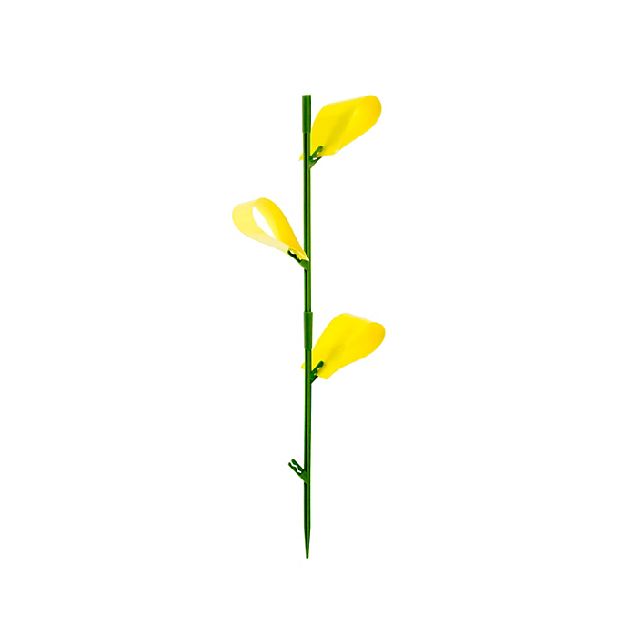 Safer 5026 Houseplant Sticky Stake, Solid, 5-3/8 in L Trap, Yellow Pack - 2