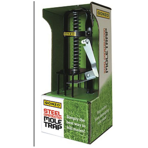Mole Trap, Gonzo, 13.55 in L, 6 in W, 4.6 in H - 3