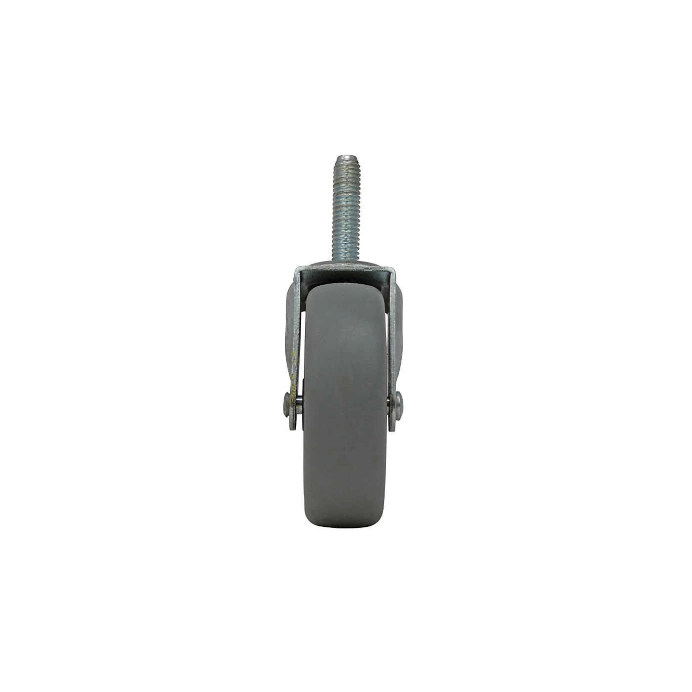 Stem Caster, Shepherd Hardware, 3 in Dia Wheel, Thermoplastic Rubber Wheel, Black/Gray, 110 lb - 3
