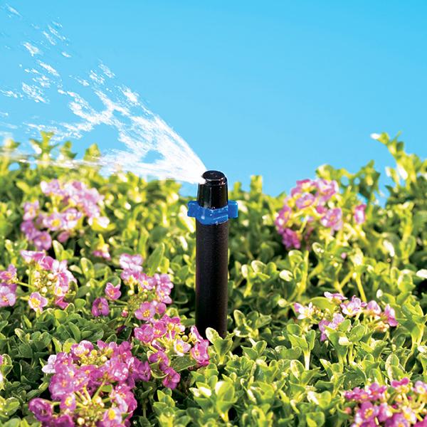 Raindrip 090JET010B Stream Micro Sprayer, 1/4 in Connection, Quarter-Circle, 11.9 gph, Part-Circle - 2