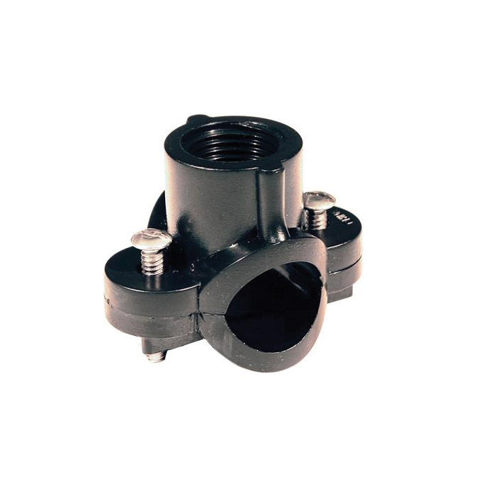 Saddle Tee, Orbit, 3/4 x 1/2 in Connection, Plastic - 2