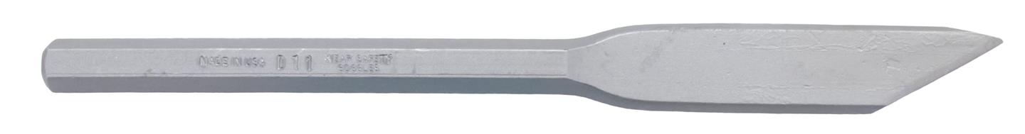 Chisel, Marshalltown, 1/2 in W Blade, 10 in L, Steel Blade, Steel Handle - 3