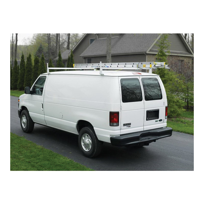 Van Rack, Werner, Steel, 600 lb Capacity, White, 2 pk - 2