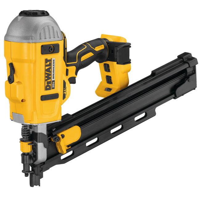 DCN21PLB Framing Nailer, Tool Only, 20 V, 49 Magazine, 21 deg Collation, Plastic Collation, 0.0148 in Nail