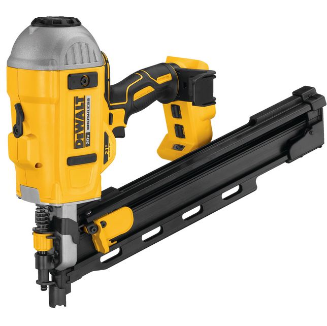 DEWALT DCN21PLB Framing Nailer, Tool Only, 20 V, 49 Magazine, 21 deg Collation, Plastic Collation, 0.0148 in Nail - 3