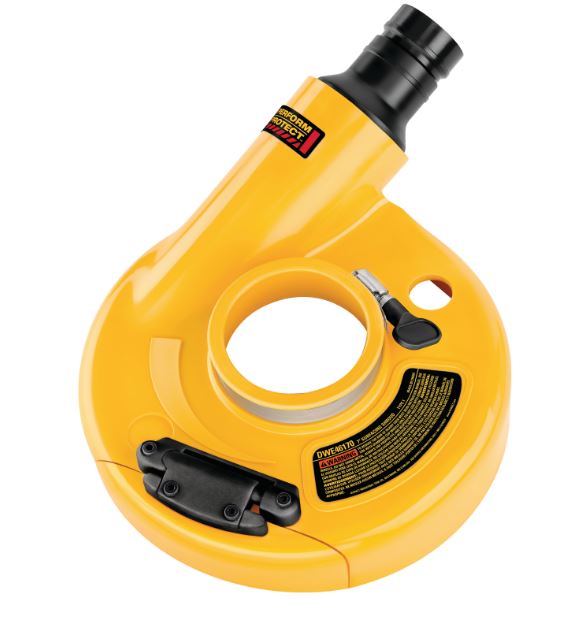 Surface Grinding Dust Shroud, Dewalt, for Large Angle Grinder, 7 in - 2