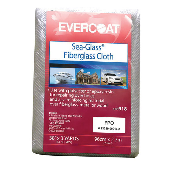 Flat Weave Cloth, Evercoat, 6 oz, Solid - 2