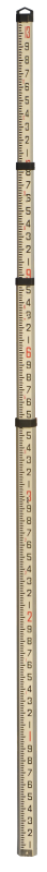 Grade Rod, Johnson, 13 ft Working, Aluminum - 3