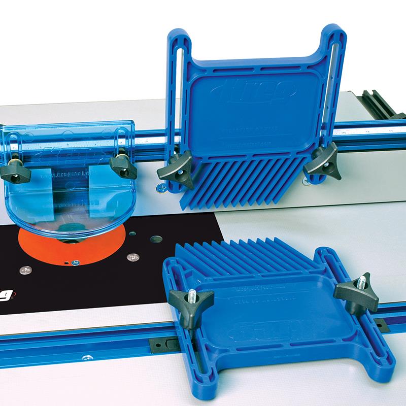 PRS3020 Featherboard, Plastic, Blue, For: Standard 3/8 in x 3/4 in (9mm x 19mm) miter slot