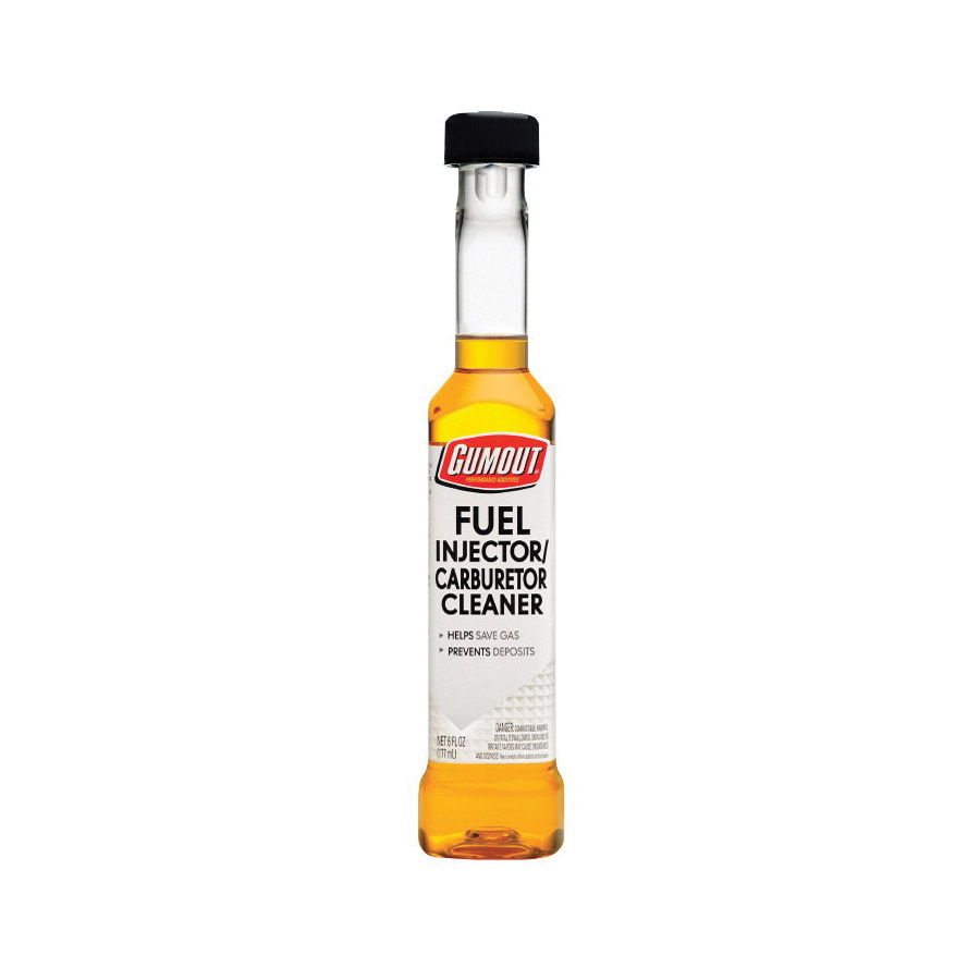 Gumout GUML510021 Fuel Injector and Carburetor Cleaner, 6 oz, Yellow, Liquid