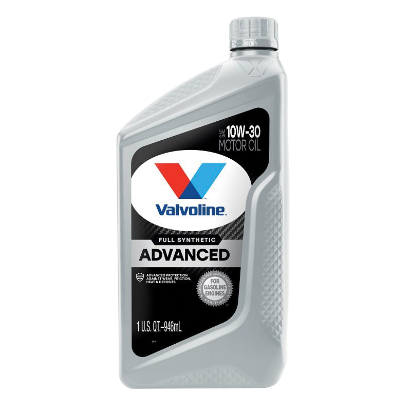 Valvoline VV935 Advanced Full Synthetic Motor Oil, 10W-30, 1 qt, Bottle - 1
