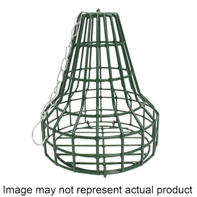 S-8 Cake Feeder, Bell, 1.56 qt, Metal, Green, Hanging