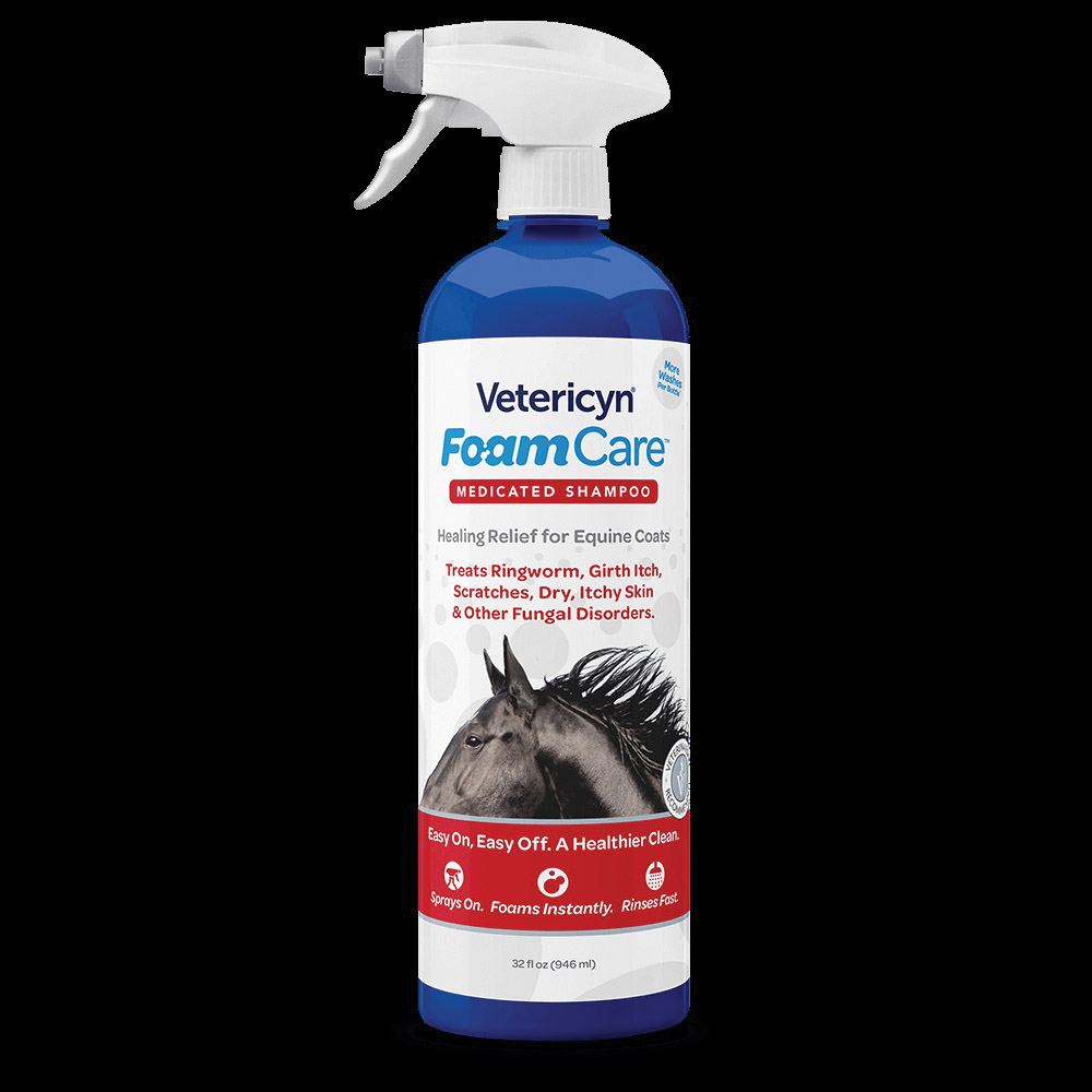 Vetericyn foamcare medicated clearance shampoo