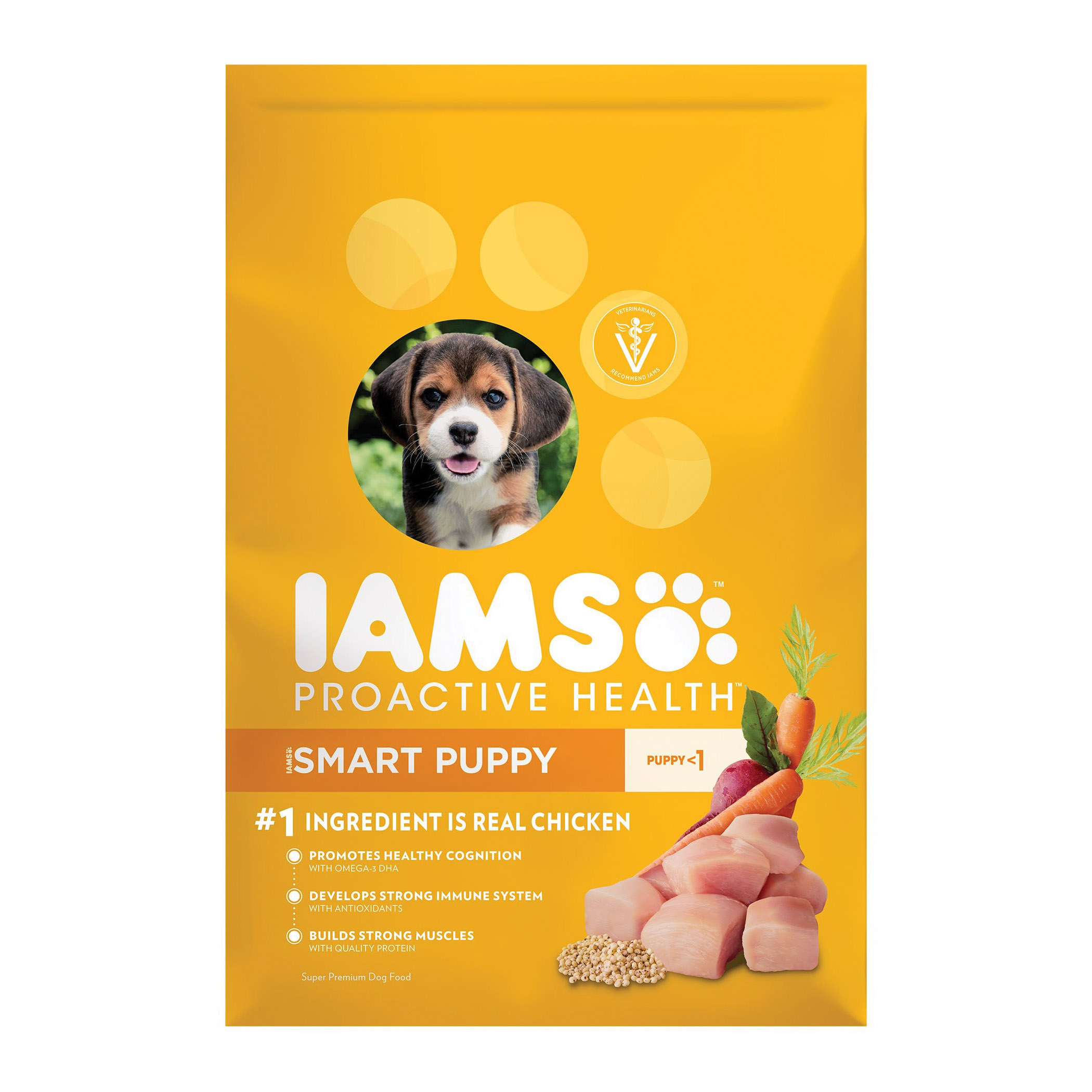 Iams PROACTIVE HEALTH 205846 Dog Food, Chicken, Dry, 7 lb