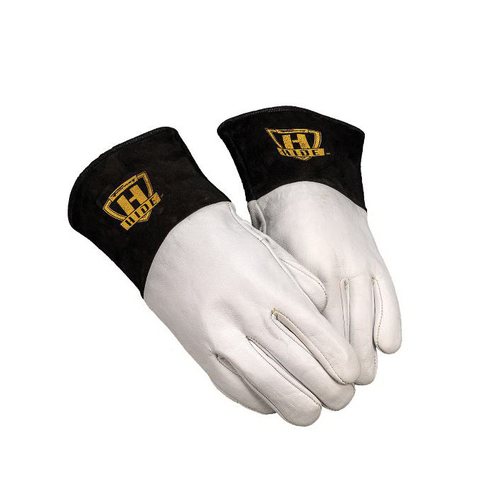 Forney 53413 Welding Gloves, L, Goatskin Leather Palm, Goatskin Leather Back