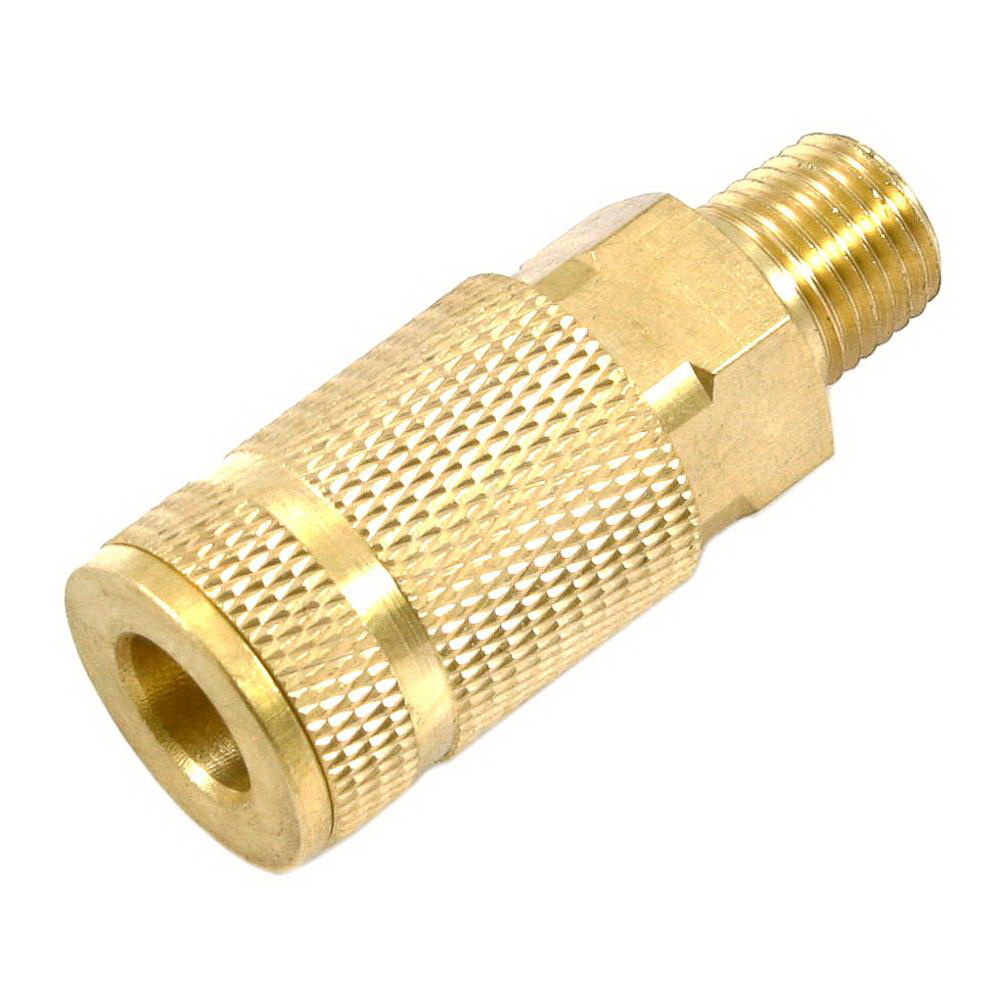 Forney 75482 Coupler, 1/4 in, MNPT, Brass | Forney 