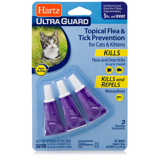 Hartz UltraGuard 3270015684 Flea and Tick Treatment Tube
