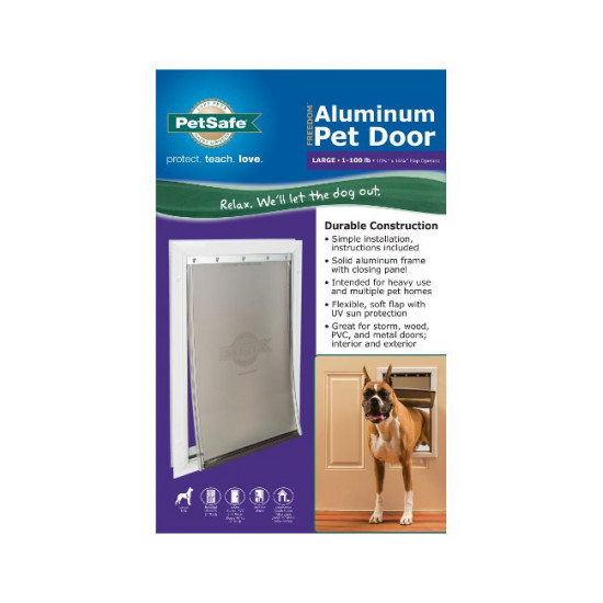 PetSafe Freedom PPA00-10861 Pet Door, Aluminum - 2