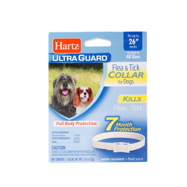 UltraGuard 3270081169 Flea and Tick Collar, L Breed, White, Lasts up to: 7 months